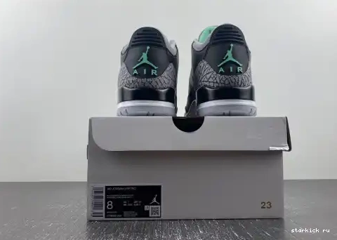 Air 3 Jordan  CT8532-031 CT8532-031 “Green Glow” 0521